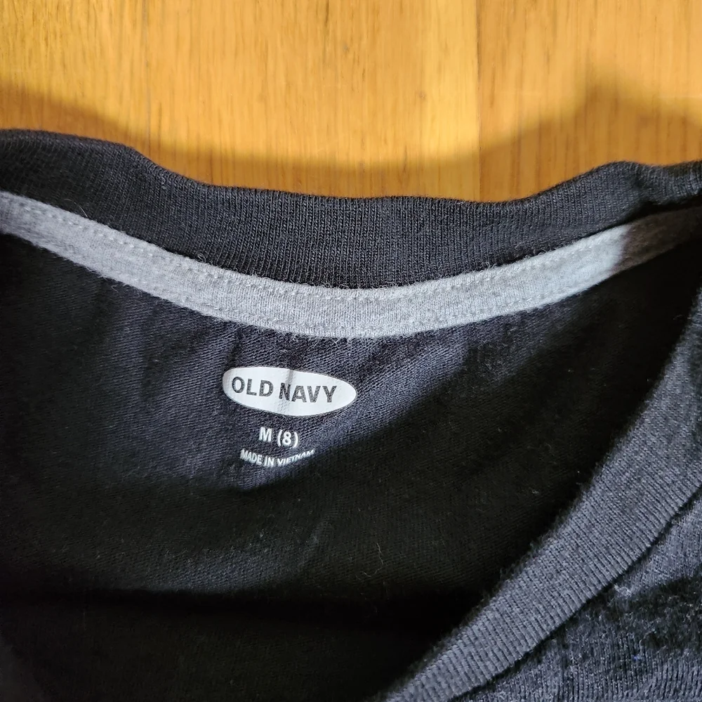 Old Navy Boys‎ Basic long sleeve size medium 8 black